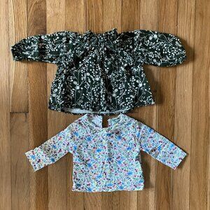 Baby Girl - 0-3mo - Long Sleeve Tops - Rylee & Cru - Lilly & Sid